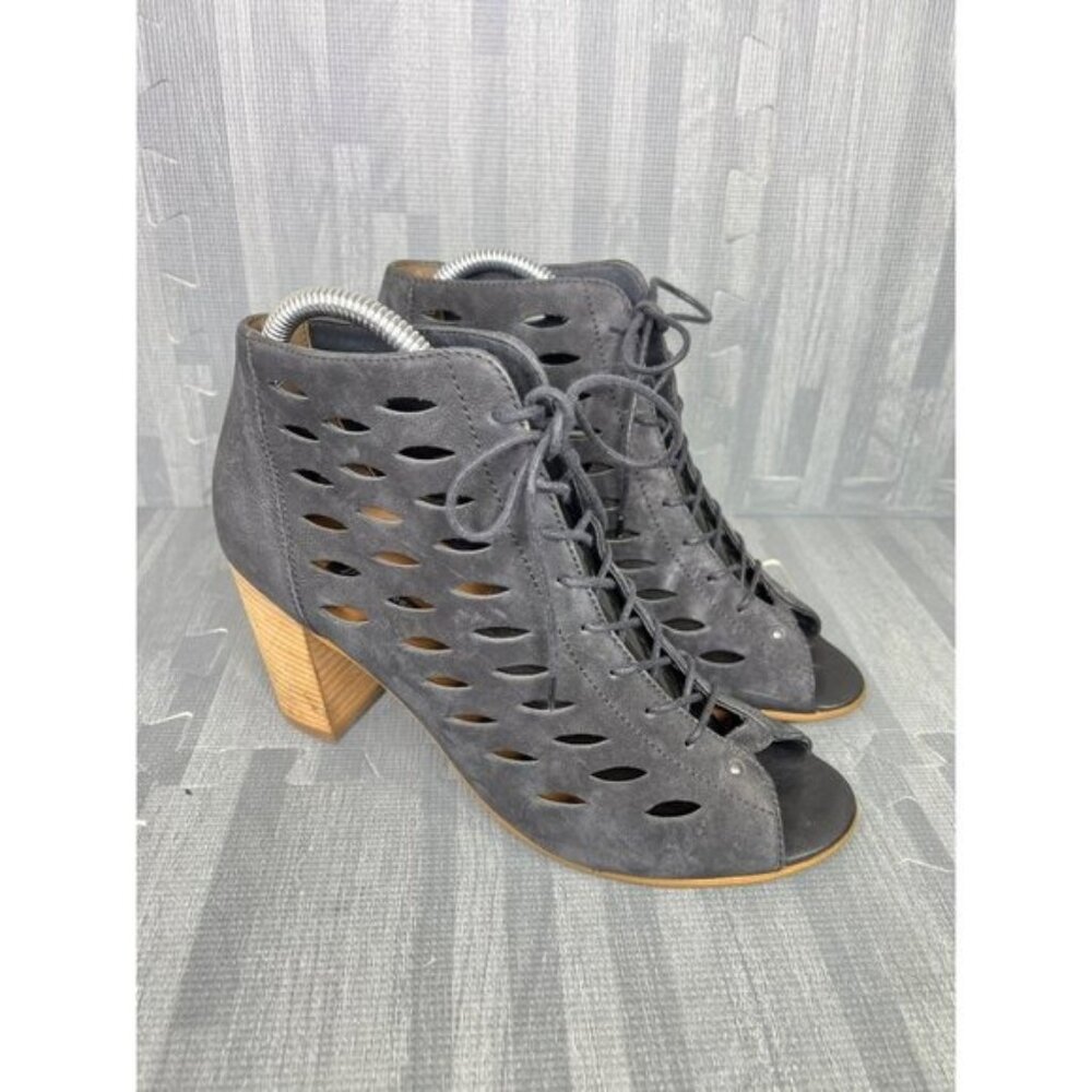 Paul Green Bali Bootie Sandals Black Size 7.5
